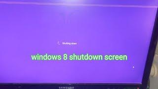 windows 8 fast shutdown