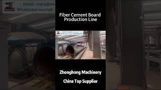 Flow on Process Fiber Cement Board Production Line 7