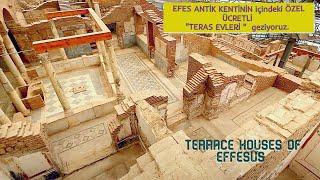 LIVE walking cam TERRACE HOUSES  in Efesus / Efes Antik Kentteki Yamaç Evler - Ücretli Alan