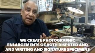 Delhi’s famous handwriting and signature experts is trying to stay relevant