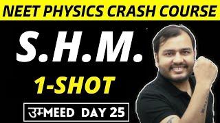 SHM IN ONE SHOT || Simple Harmonic Motion || NEET Physics Crash Course