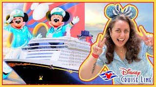 Disney CRUISE Vlog ️ Embarking the DISNEY DREAM in Southampton | VERANDAH Stateroom & MORE! Day 1