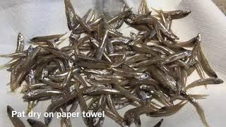 Guy’s traditional kitchen: Bianchetti al Limone  (whitebait)