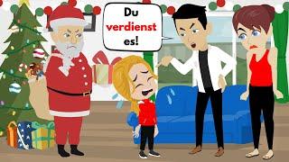 Sarah gets grounded on christmas | Learn German