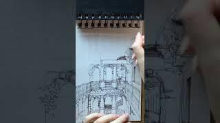 Croquis perspective 1h  @Kaevane