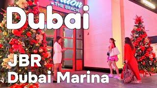 Dubai  Romantic Night Stroll in Dubai Marina, JBR [4K] Walking Tour