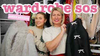 xmas WARDROBE SOS!! we STYLED our SUBSCRIBERS least worn CLOTHES! mum vs daughter outfit challenge!