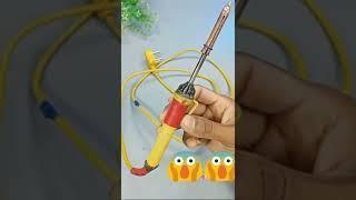 soldering iron से glue gun कैसे बनाएं घर पर #shorts #tips #youtubeshorts