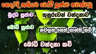 බෝධි පූජාව (සම්පූර්ණ) | Bodhi poojawa #bodhi pooja #sethkavi #nawagrahasethshanthi #pansil