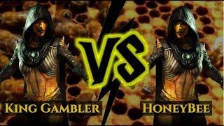 WHO IS THE BEST D'VORAH?! GXG Tournament Match! HoneyBee vs King Gambler!