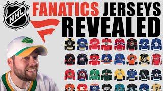 NHL Fanatics Hockey Jerseys Officially Revealed!