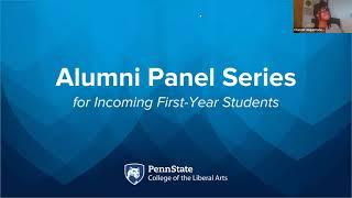 Penn State Liberal Arts Alumni Panel Series – May 9, 2022