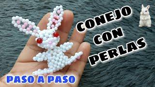 How to make a rabbit out of pearls or beads