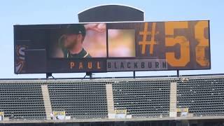 Paul Blackburn Oakland A's MLB Debut 7/1/2017