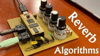 Algorithmic Reverb on the Daisy Seed STM32 Platform (Music Tech Capstone Project at Georgia Tech)