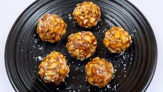 Peanut Jaggery Laddu Recipe -  मूंगफली  गुड़ लड्डू