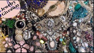 Jewelry giveaway!! Mystery 20lb jewelry haul to resell on EBay!