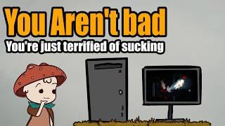 You Aren't Bad You are Just Terrified of Sucking || Reviewing your GAME ART