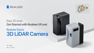 Create your virtual tour with Realsee Galois 3D LiDAR Camera