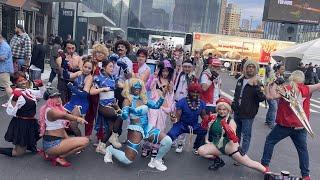 Street fighter cosplay meetup at New York ComicCon 2024 #streetfighter #newyorkcomiccon #cosplay