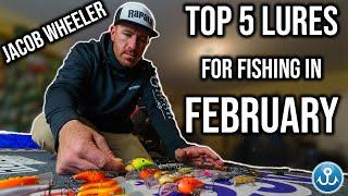 Jacob Wheeler's Top 5 Fishing Lures for February