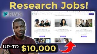 RWS Review - Work From Home (Best Paying Research Jobs)