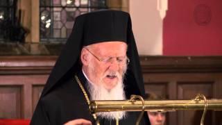 The Ecumenical Patriarch, Bartholomew I of Constantinople