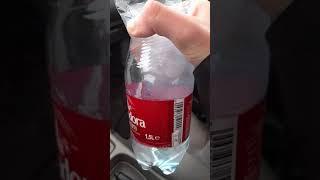 Bottle of water i've left in the car