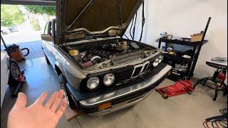 Budget Turbo BMW E28 V2 Build Overview