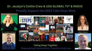 USA GLOBAL TV® & RADIO SPONSORS THE 2023 TAKE STEPS WALK IN PHILADELPHIA, PA. USA.