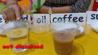 Online Teaching_Science for Preschool_What Dissolved and What Doesn't Dissolved?_ Experiment