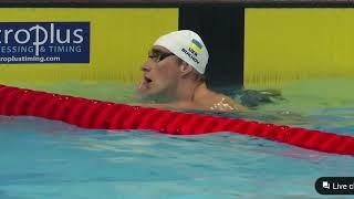 Remi Fabiani 50m free 22.47 (national record own tie)