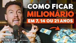 R$ 1 MILHÃO em 7, 14 e 21 ANOS | Quanto investir?