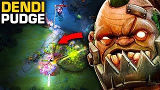 DENDI's Pudge Turned The IMPOSSIBLE Hook Into A POSSIBLE One | Pudge Official