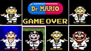 Evolution of Dr. Mario GAME OVER screens - Official & Hacks