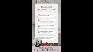 Home Selling Checklist #shorts