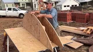 How to Building a Brick Arch: brick arch the Form, Part -1 Construction Video