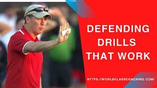 Soccer TRAINING - Defending Drills That Really Work - Part 1