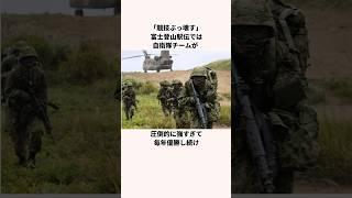 「競技ぶっ壊す」自衛隊の富士登山駅伝についての雑学