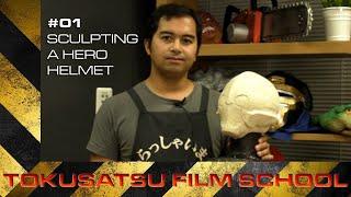 Tokusatsu Film School - Hero Helmet Sculpt