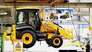 JCB tractor factory - Production Fastrac end Backhoe loaders