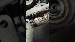 faulty and noisy AC bearing