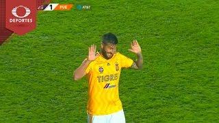 Gol de André-Pierre Gignac | Tigres 6 - 1 Puebla | Apertura 2018 - Jornada 16 | Televisa Deportes