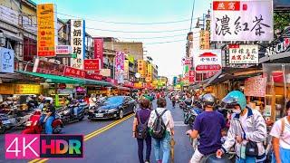 Taipei Walk - Shipai Night Market to Tianmu, Shilin｜4K HDR【北投士林實況】石牌商城夜市️天母商圈