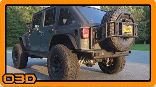 Excessive Industries Rear NBO Bumper Installation - 2015 JKU