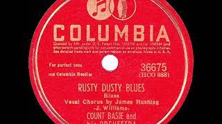 1943 HITS ARCHIVE: Rusty Dusty Blues - Count Basie (Jimmy Rushing, vocal)