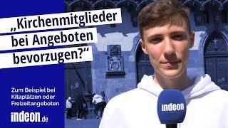 UMFRAGE: Sollten Kirchenmitglieder bei Kirchenangeboten bevorzugt werden?