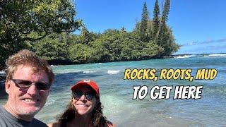 Off the Beaten Path: 2.5 Mile hike to a Hidden Big Island Beach