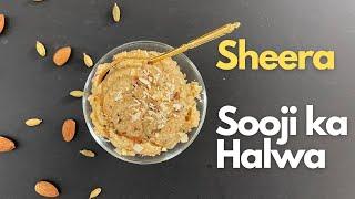 Sheera Recipe | Sooji ka Halwa | Rava Sheera Recipe | Gujarati Sheera Recipe | Gujarati Siro | Halwa
