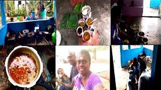 பாரி வேட்டை அன்று தடபுடலாக சமைத்த மதிய சாப்பாடு KMRS vlogs in Tamil